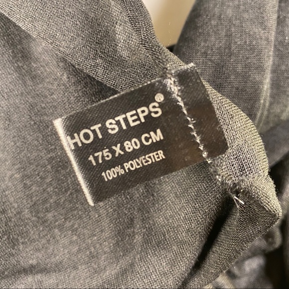 ⭐️SEE NEW LISTING⭐️Hot Steps Black Foulard Scarf - Picture 4 of 6